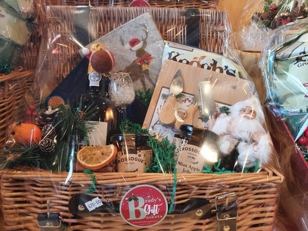 Brady's at Cool Quay christmas hamper